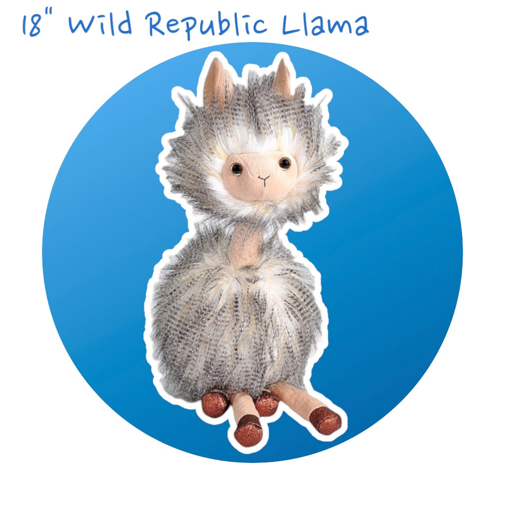 Wild Republic Fluffs Llama Plushie