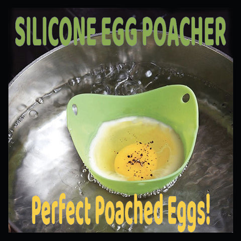 Silicone Egg Poachers- Set of 4