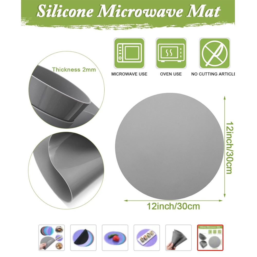 round silicone mat
