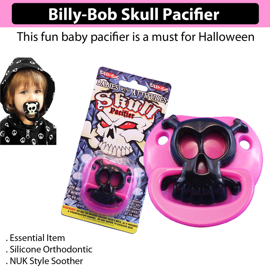 Billy-Bob Skull Pacifier