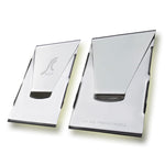 Slim Clip - Double Sided Money Clip! (Black Chrome)
