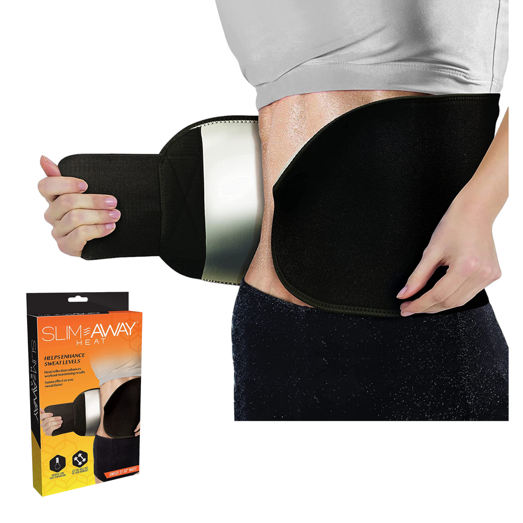 Slim Away Heat -Adjustable Slimming Belt - 27" to 50" Waist