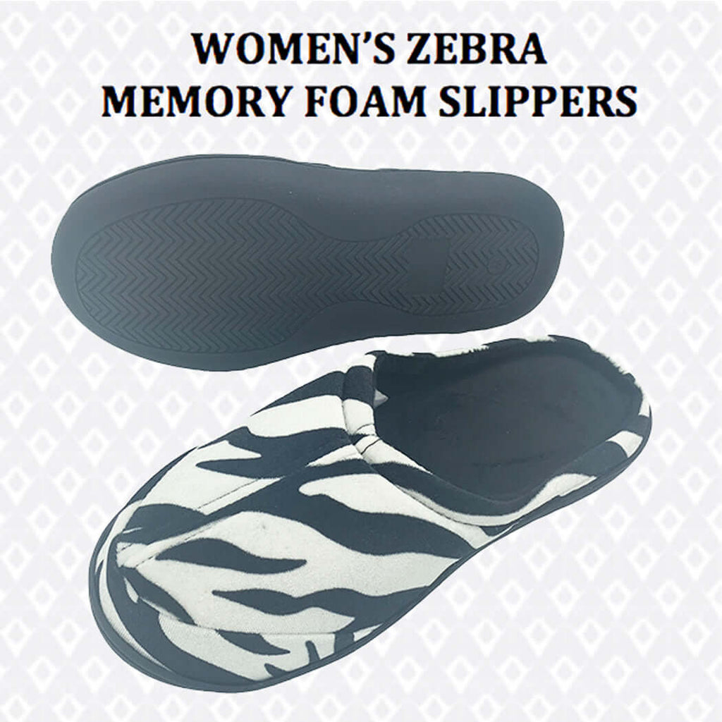 memory foam slippers for women