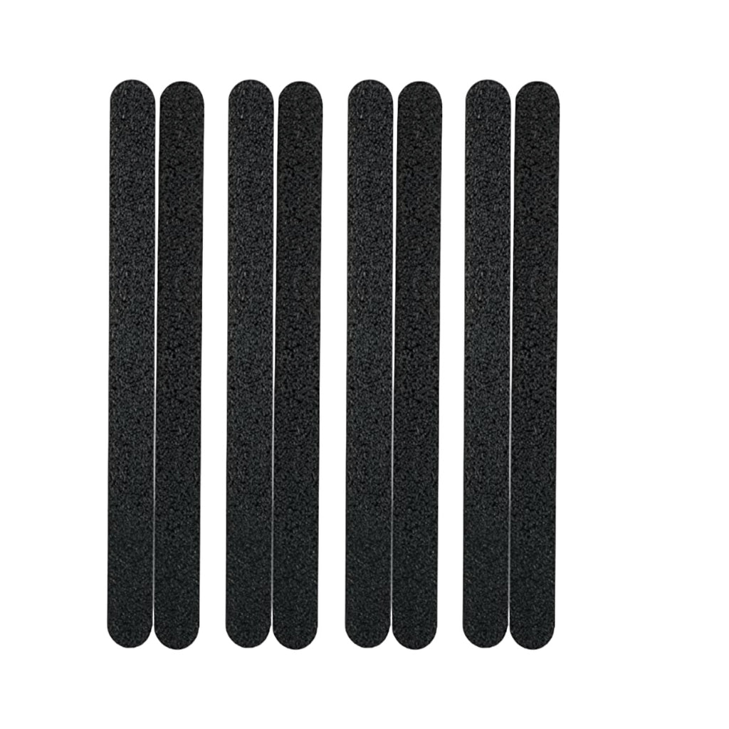 Ultimate Anti-Slip Grip: Self-Adhesive Safety Stickers - 8 Black Strips