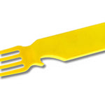 4-IN-1 Nylon Snapatite+ Utensil Set - 4 Piece Set (Blue, Green, Yellow, Orange)
