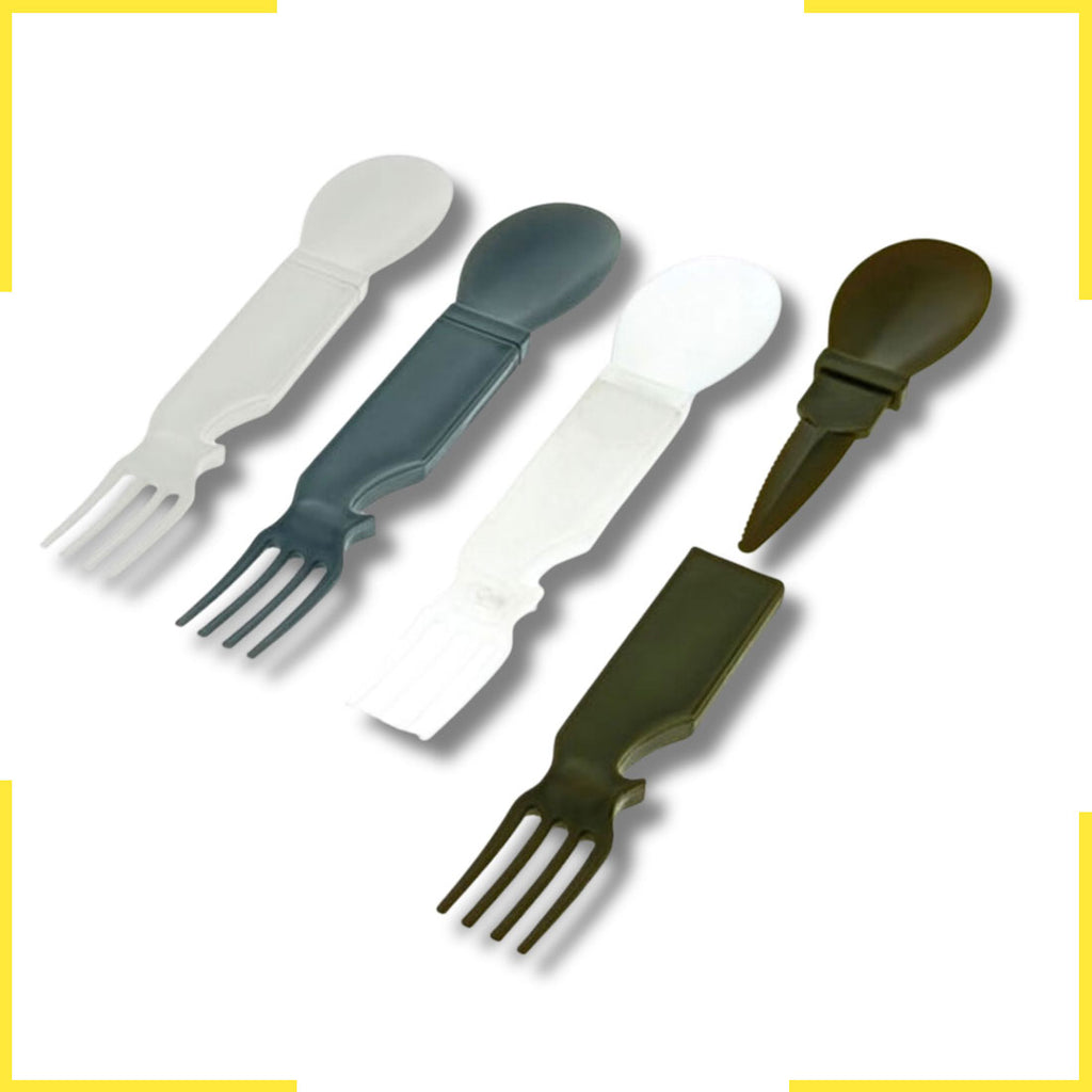 4-IN-1 Snapatite 4 Piece Set (Clear, Olive, Grey Blue and Smoke Grey)
