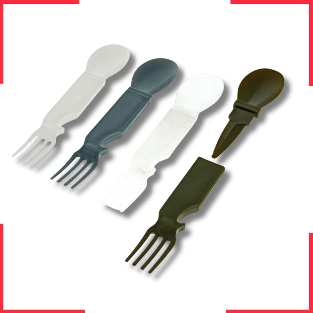 4-IN-1 Snapatite 4 Piece Set (Clear, Olive, Grey Blue and Smoke Grey)