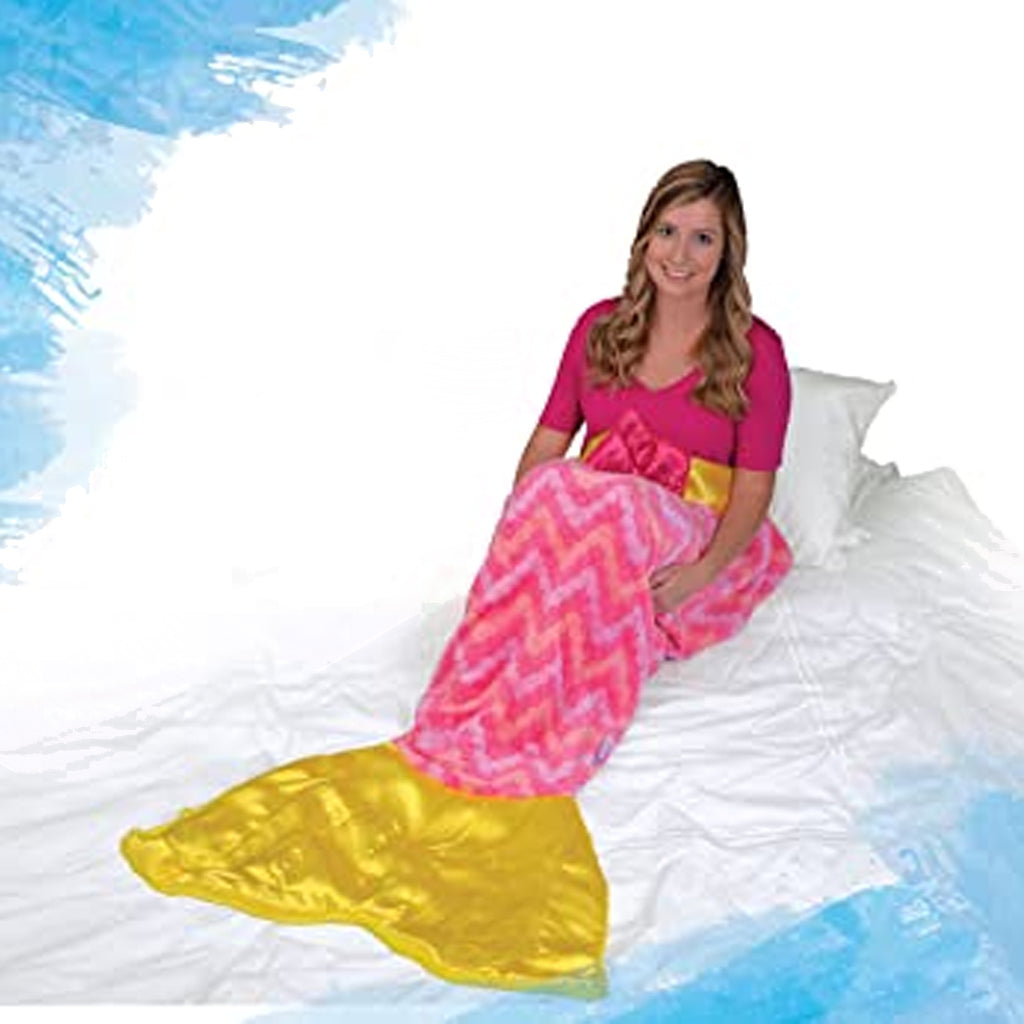 Snuggie Tails Blanket -  Rainbow Mermaid - Adult