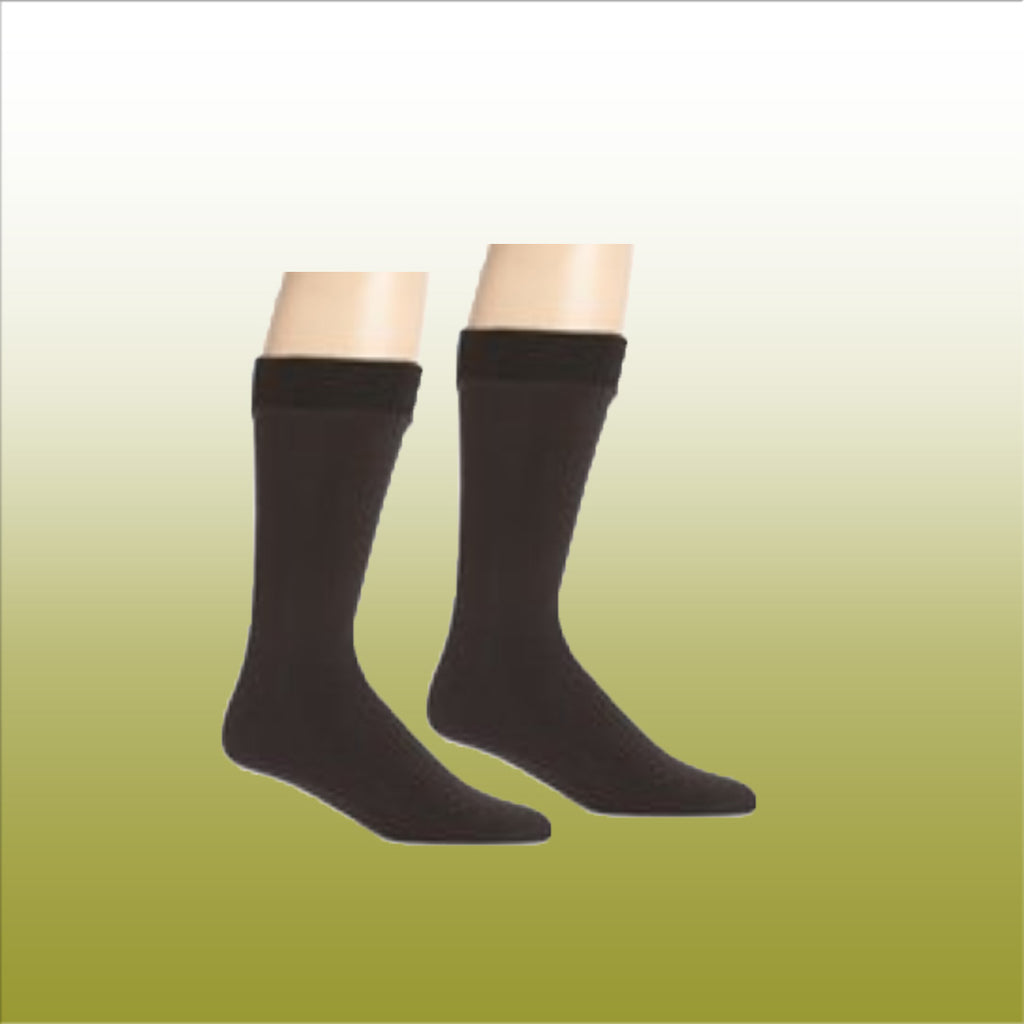 Hot Headz Polarex Fleece Socks, Black- Medium