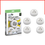 SonicIQ LED Push Lights - 5 Pack for Easy Illumination