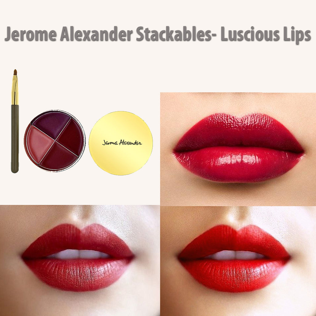 wet lips