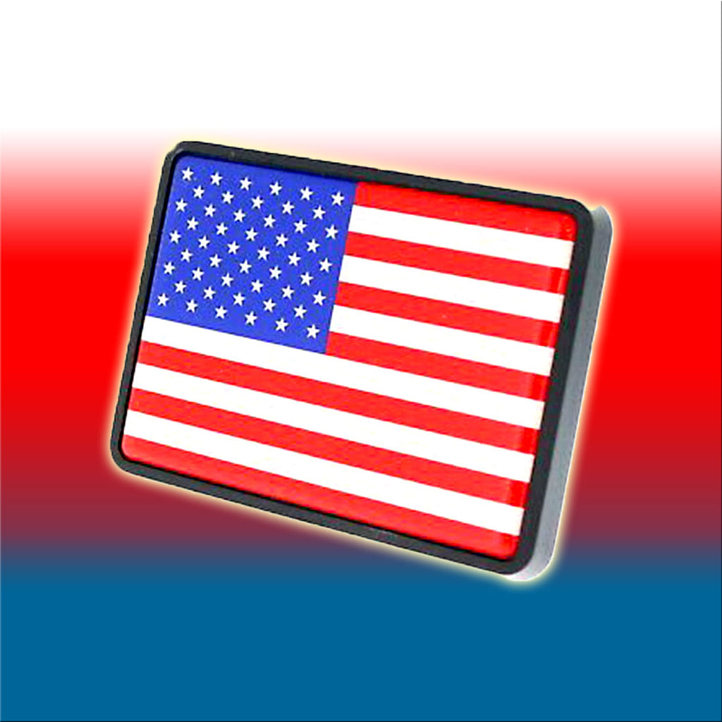 Truck Tails - Trailer Hitch Receiver Cover - USA Flag