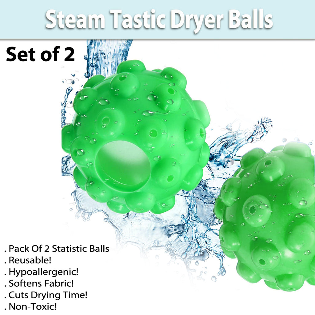 Steam Tastic Dryer Balls- Set of 2