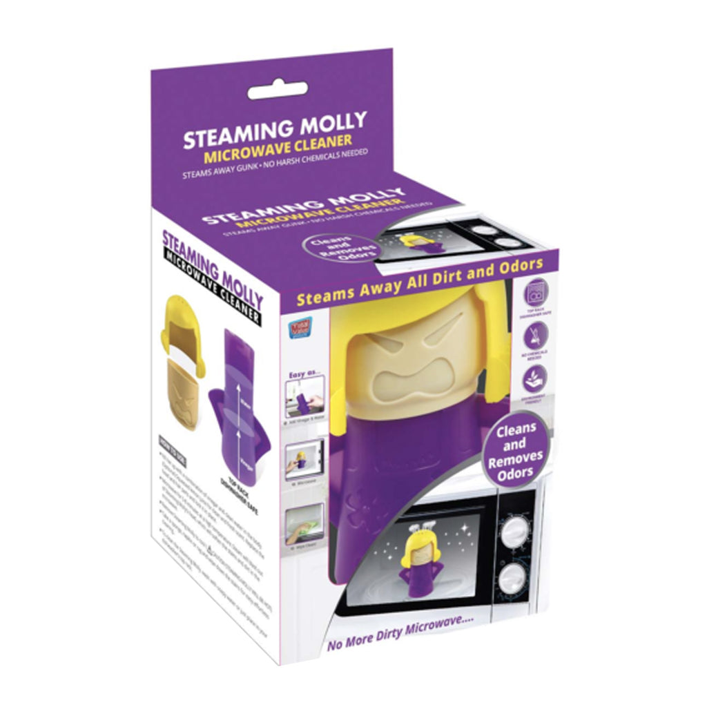 Steaming Molly Microwave Cleaner