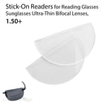 Stick-On Readers for Bifocal Lenses, 1.50+