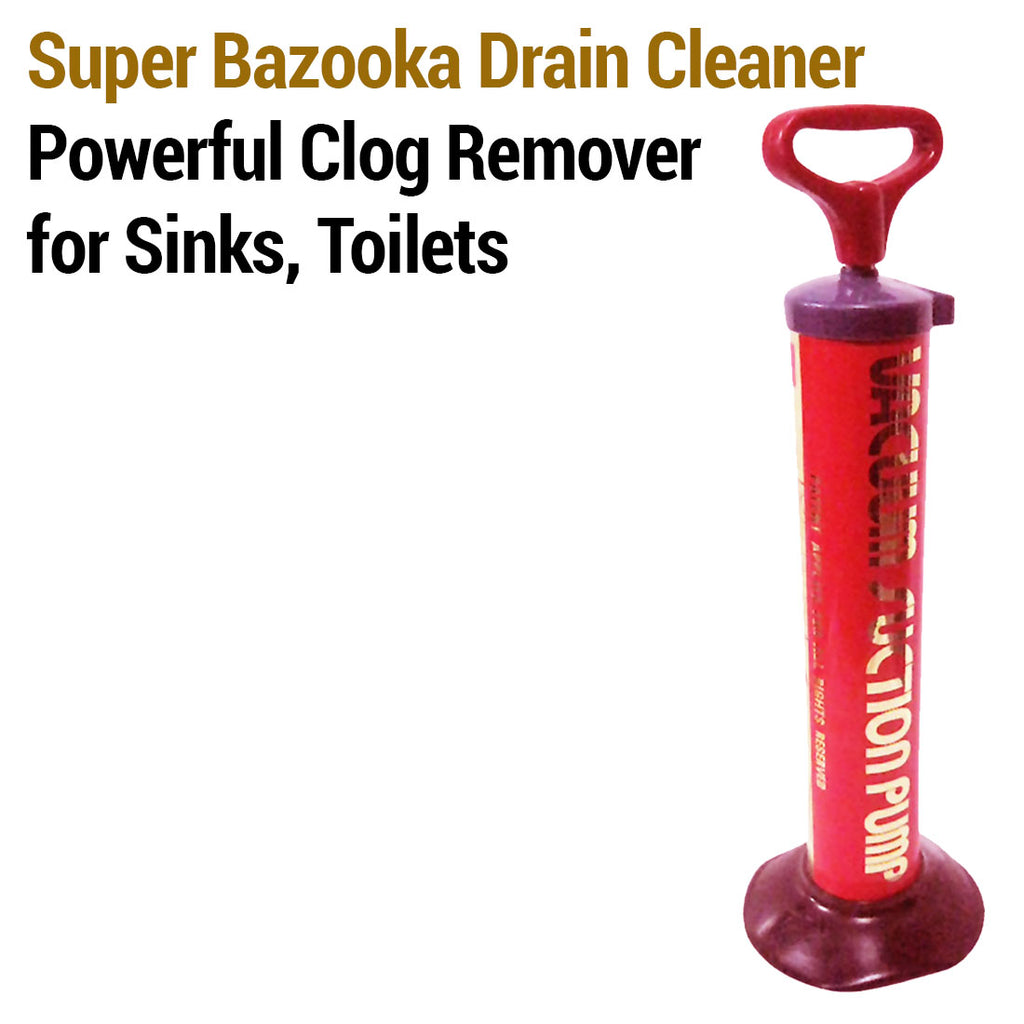 Super Bazooka Drain Cleaner