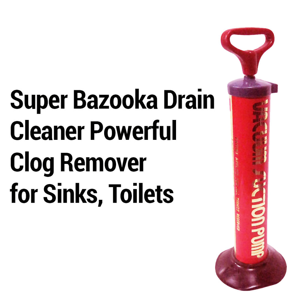 Super Bazooka Drain Cleaner