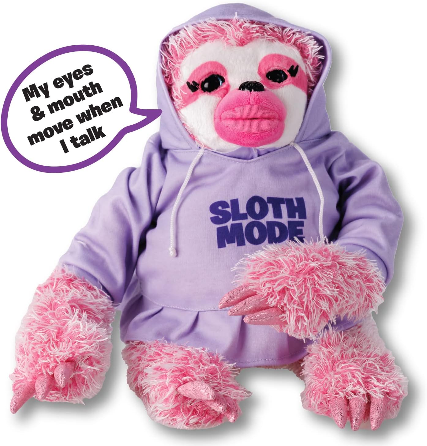 Suzy The Sloth - Mimicking Talking Plush Toy
