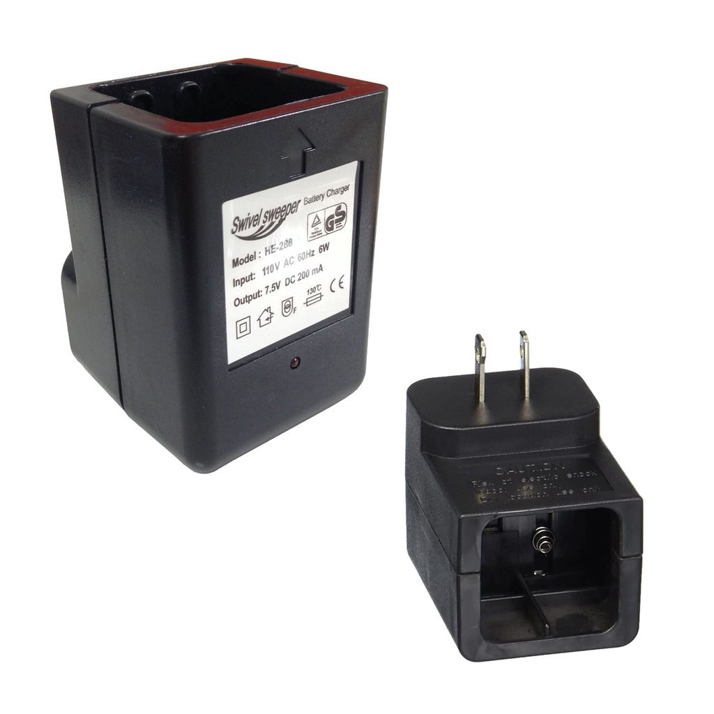 Wall Charger for All Cordless Swivel Sweepers Batteries