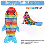 Snuggie Tails Blanket - Rainbow Fish
