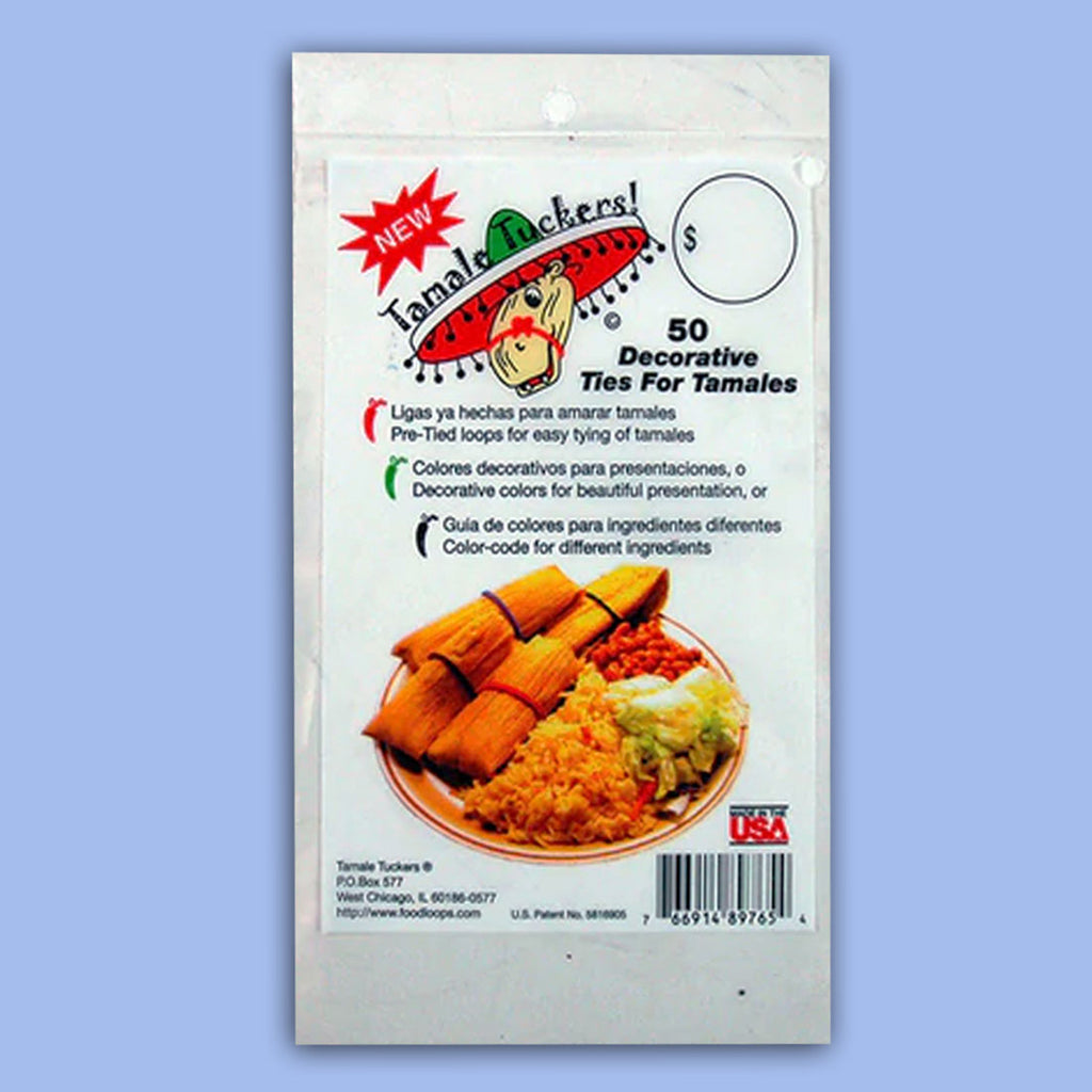 Tamales Mas Spreader and Tucker Ties Combo