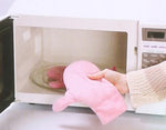 pink mittens
