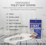 Disposable Toilet Seat Covers, 50 Pack