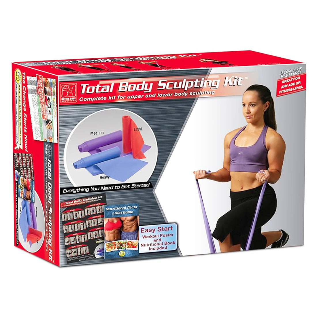 Total Body Sculpting Kit Legs Upper Body Lower Body Fitness