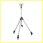 Etna - Adjustable Rainforest Tripod Sprinkler Perfect for Lawn and Gardens Revolving Spray 6 Ft To 5