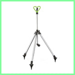 Etna - Adjustable Rainforest Tripod Sprinkler Perfect for Lawn and Gardens Revolving Spray 6 Ft To 5