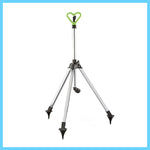 Etna - Adjustable Rainforest Tripod Sprinkler Perfect for Lawn and Gardens Revolving Spray 6 Ft To 5