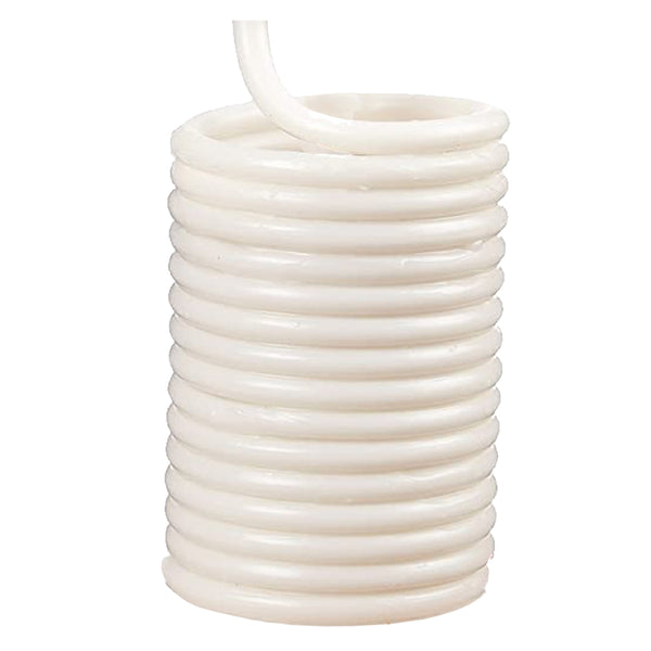 Candle By The Hour - 80 Hour Vanilla Refill Pliable 100% Beeswax Coil Help Clean The Air (20559RW)