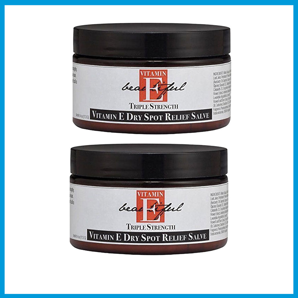 Vitamin E Dry Spot Relief Salve, 4 oz. (2 pack)