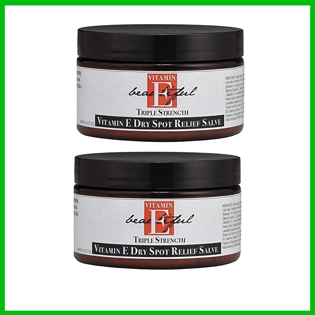 Vitamin E Dry Spot Relief Salve, 4 oz. (2 pack)