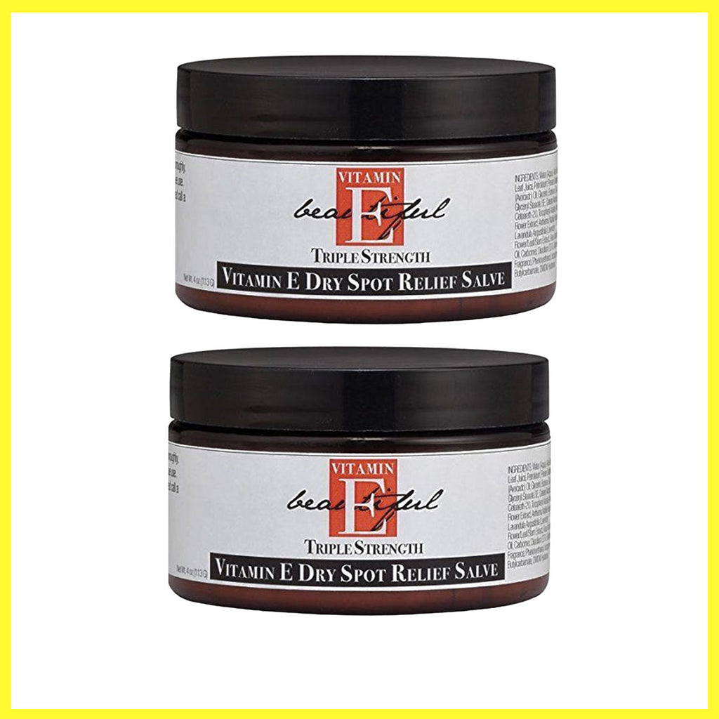 Vitamin E Dry Spot Relief Salve, 4 oz. (2 pack)