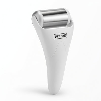 Vanity Planet Face and Body Ice Roller - Revive Professional Stainless Steel Roller for Depuffing, Tightening Skin, Reducing Puffiness & Soothing Face Neck Body