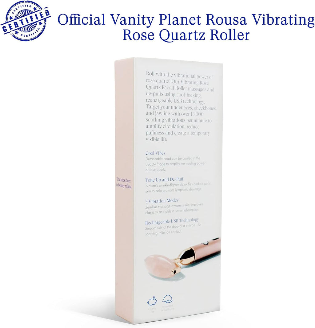 Vanity Planet 3-in-1 Sonic Beauty Roller - Pink