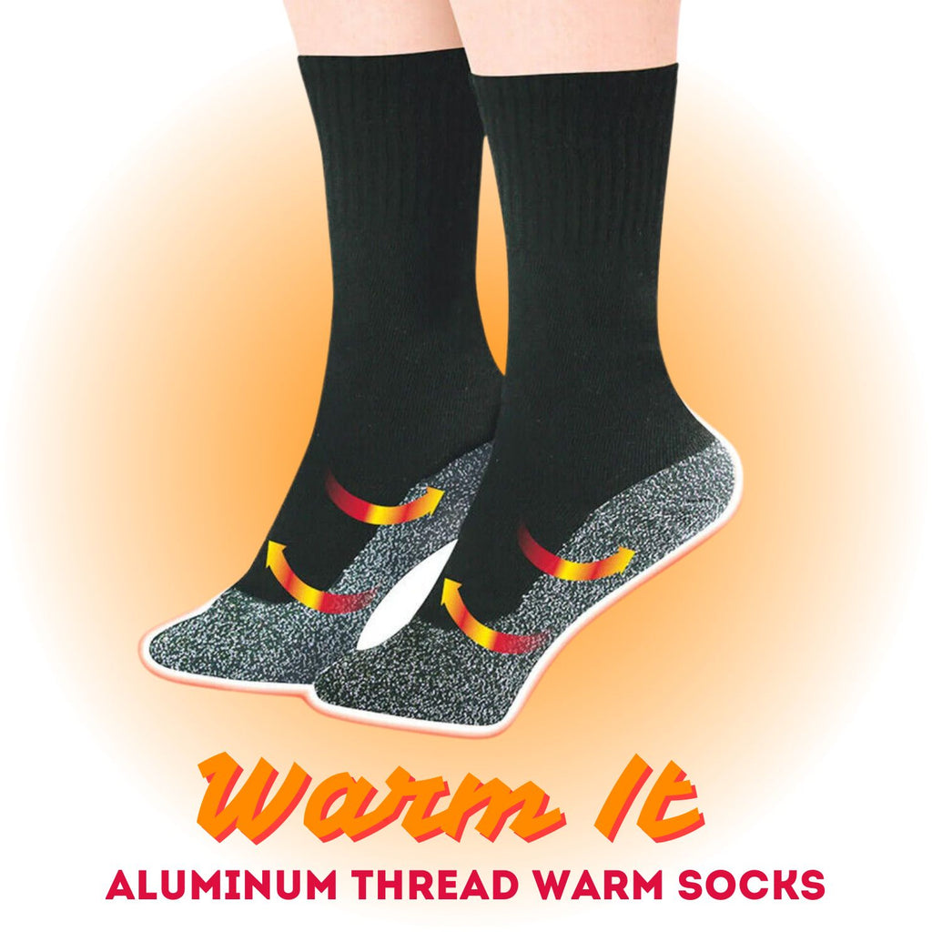 Warm It Aluminum Thread Socks - Ultimate Warmth