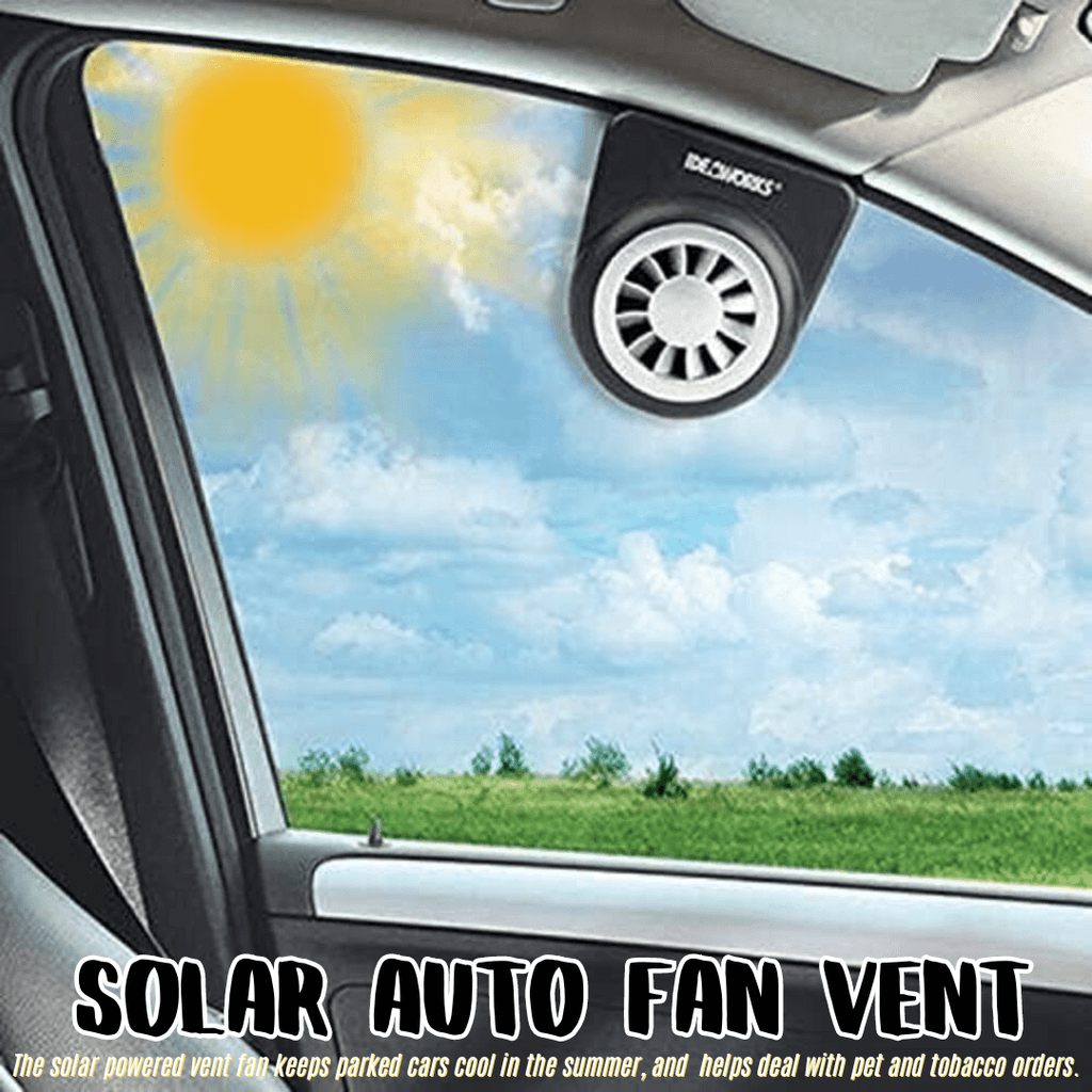 solar powered fan