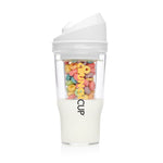 The CrunchCup XL - A Portable Cereal Cup - White