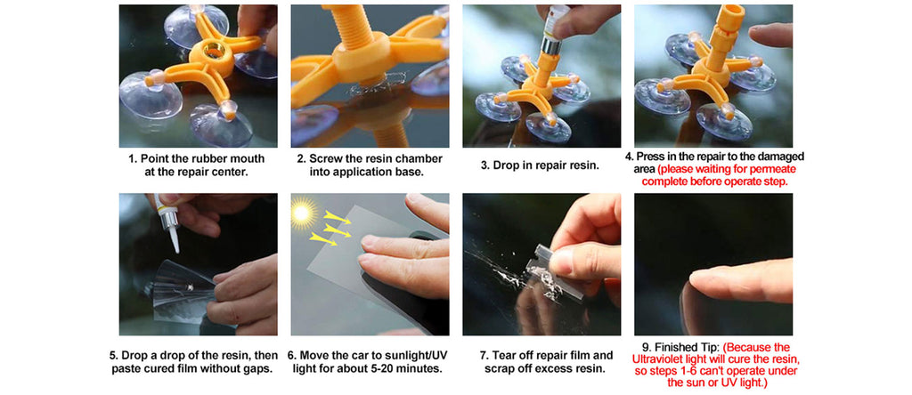 D.I.Y-  Windshield Repair Kit