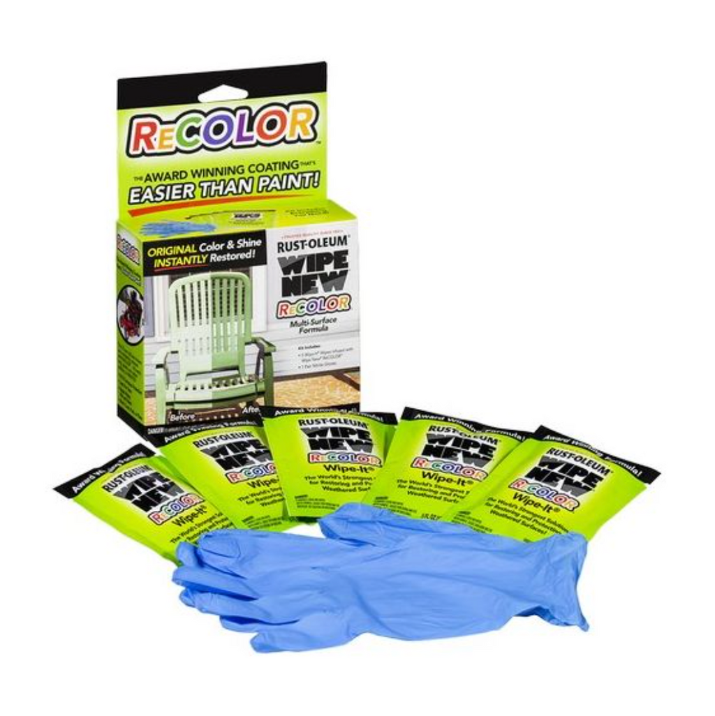 Wipe New Recolor Furniture Restorer Wipe-On Applicator (Pack of 2)