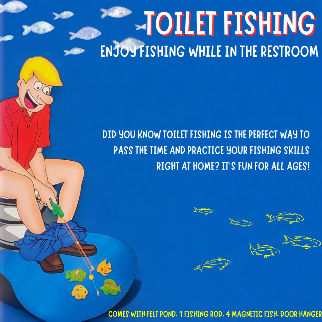 Toilet Fishing - Fishing Club Sport Toys Set