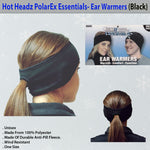 Hot Headz PolarEx Essentials- Ear Warmers (Black)