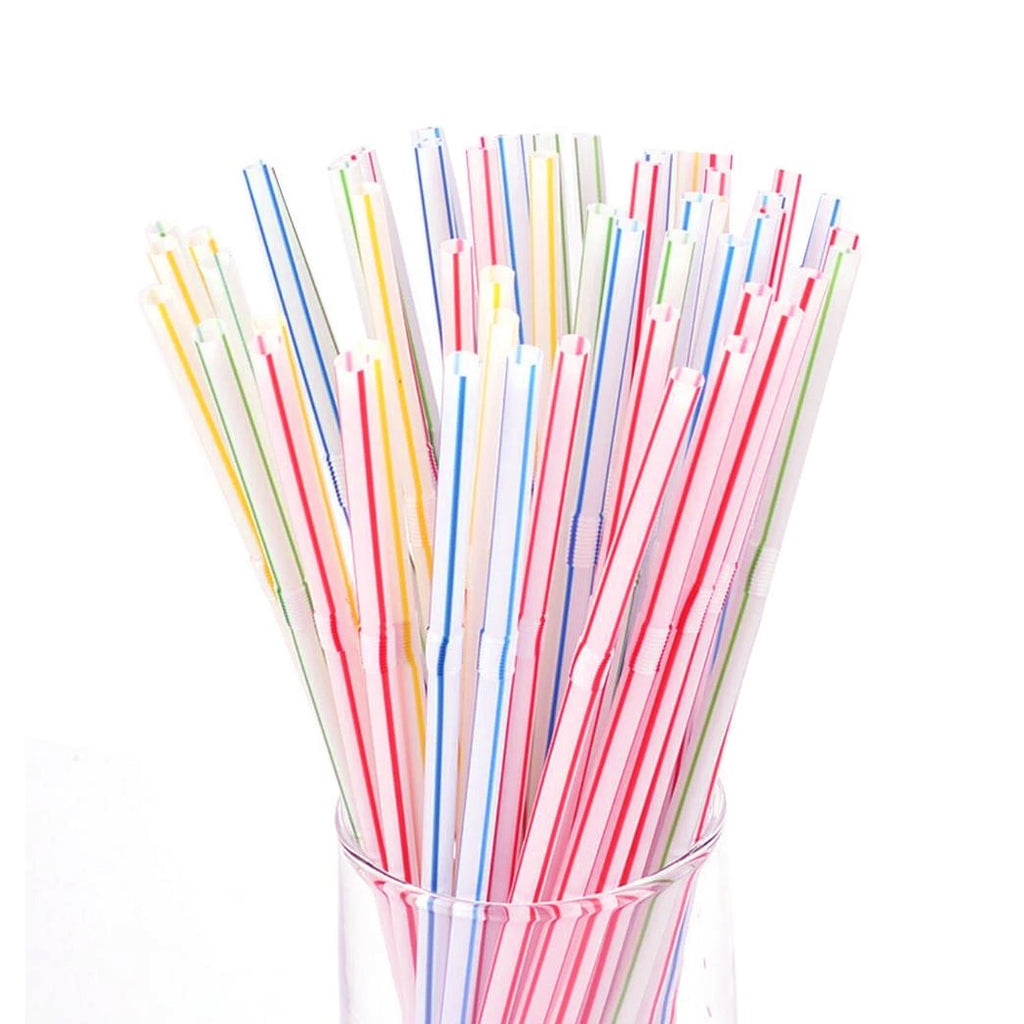 plastic drinking straws