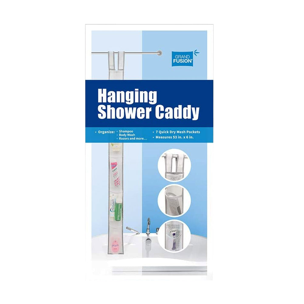 hanging shower caddy