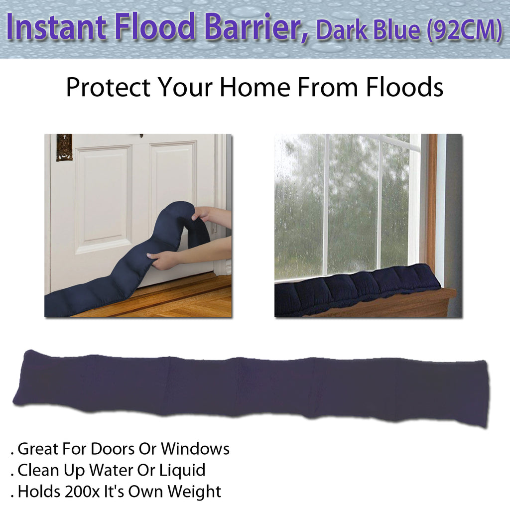 Instant Flood Barrier, Dark Blue (92CM)