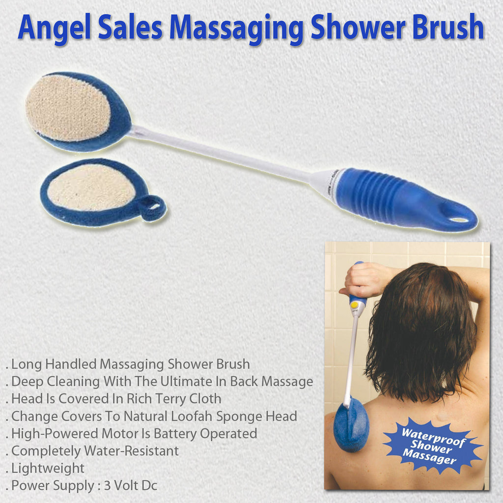 Angel Sales Massaging Shower Brush