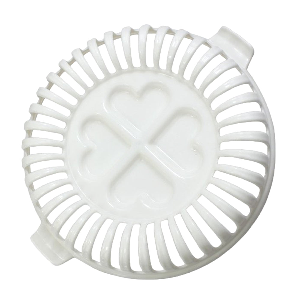 Microwave Chip Maker With 4 Heart Shaped Dip Holders