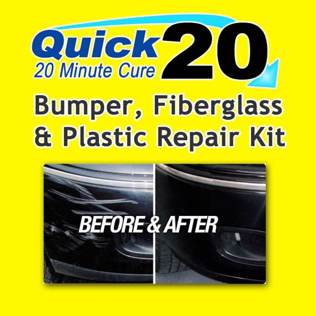 Quick 20 Bumper Fiberglass And Plastic Repair Kit Seven Colors